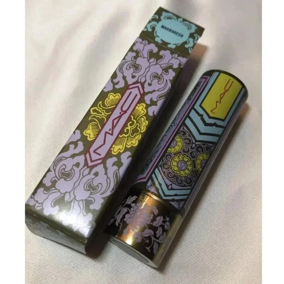 MAC Lunar Illusions Limited Edition Lipstick in Marrakesh -New Authentic In Box - Picture 8 of 9